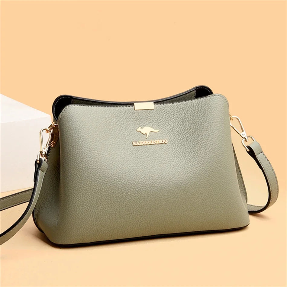 Women’s Multifunction Shoulder Bag | حقيبة كتف نسائية متعددة الاستخدام