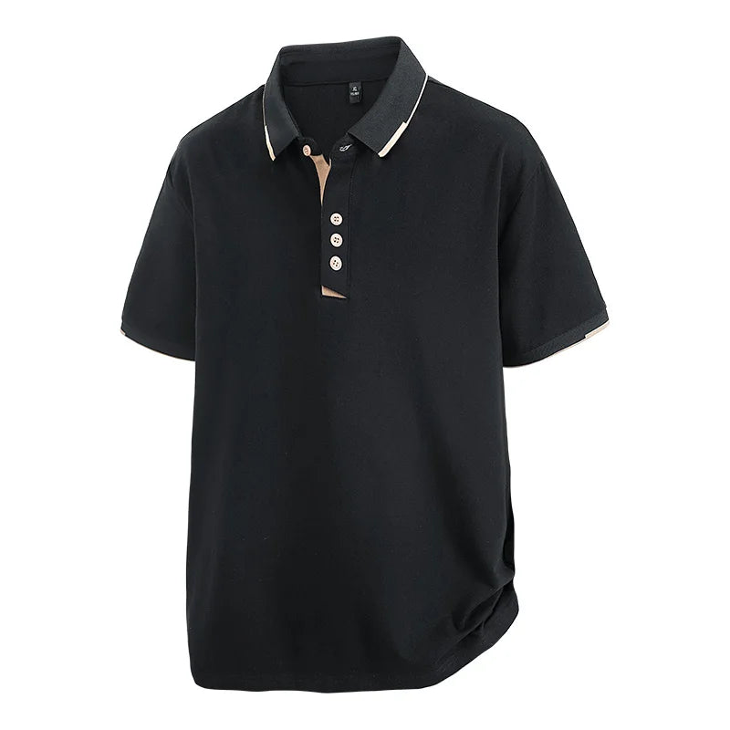 Men’s Plus Size Cotton Polo Shirt