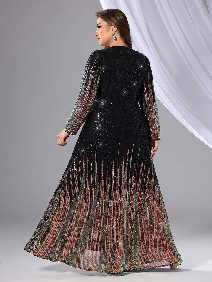 Women’s Dress | Elegant Sequin Evening Maxi Design