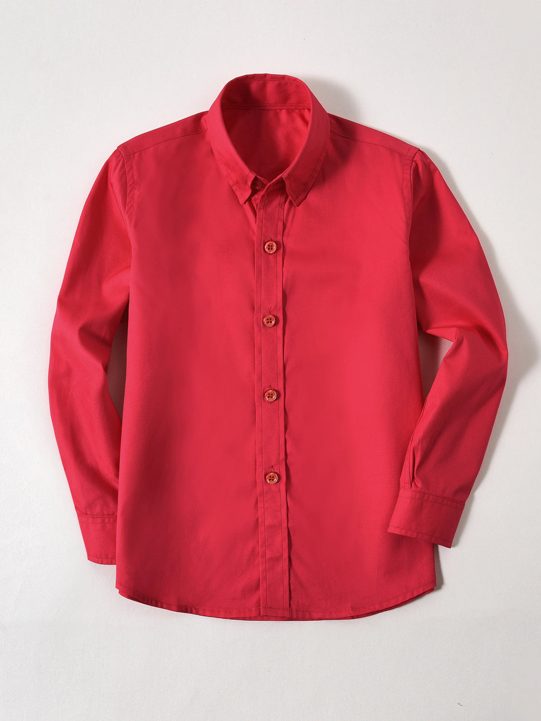 Kids’ Cotton Dress Shirt 2–16 Years | قميص أطفال قطني أنيق لعمر ٢–١٦ سنة