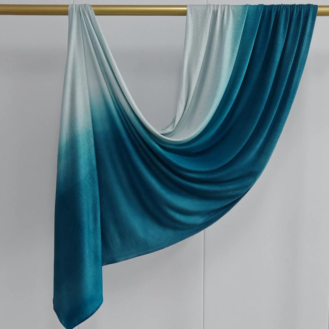 Women’s Gradient Jersey Hijab Scarf | Soft Everyday Drape