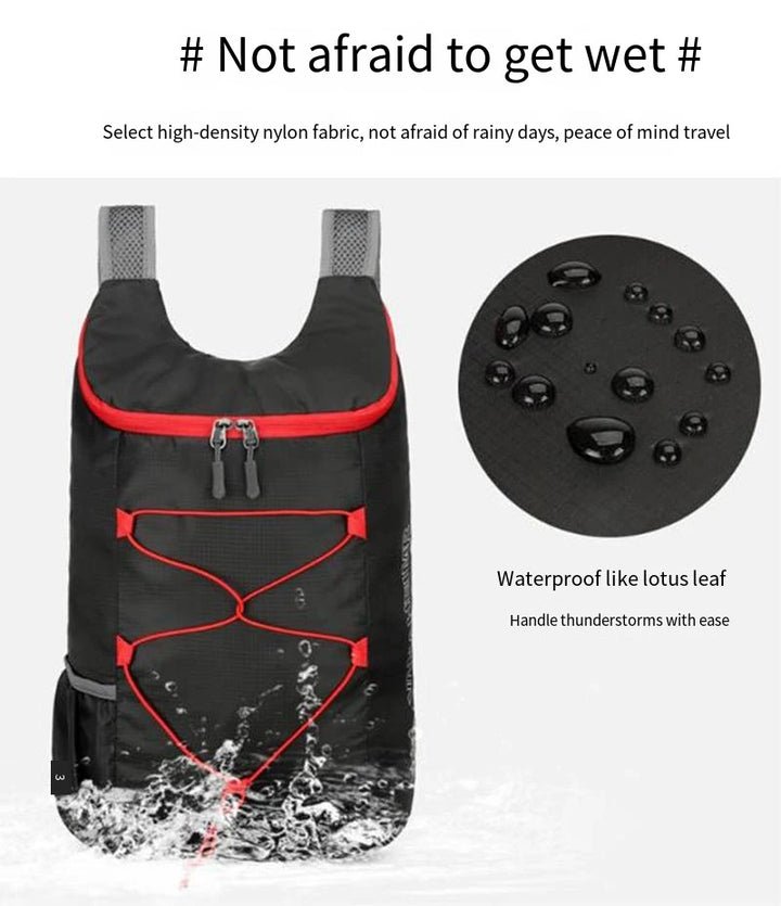 Men’s Lightweight Foldable Travel Backpack | حقيبة ظهر رجالية خفيفة قابلة للطي