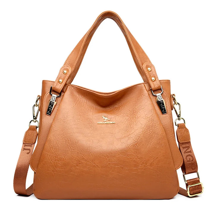 Women’s Soft Top-Handle Bag | Large Capacity Shoulder Tote