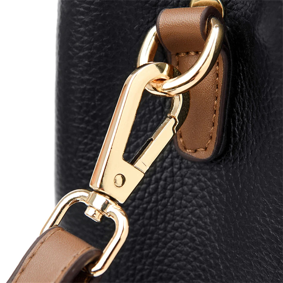 Women’s Luxury Bucket Crossbody Bag | حقيبة باكيت نسائية فاخرة