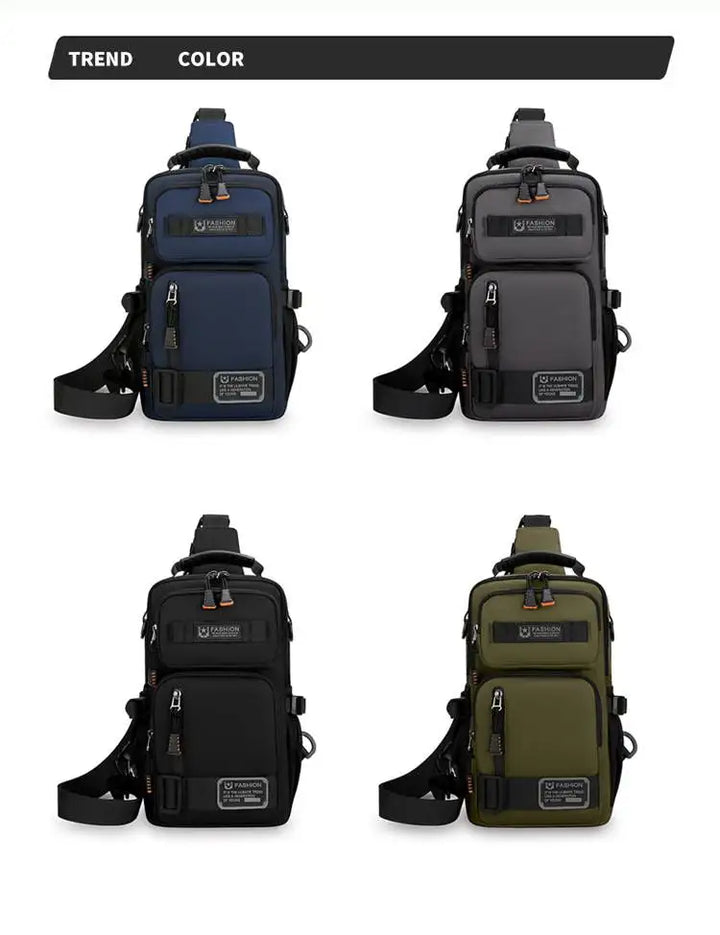 Men’s MOLLE Chest & Waist Pack | حقيبة صدر وخصر رجالية بنظام MOLLE