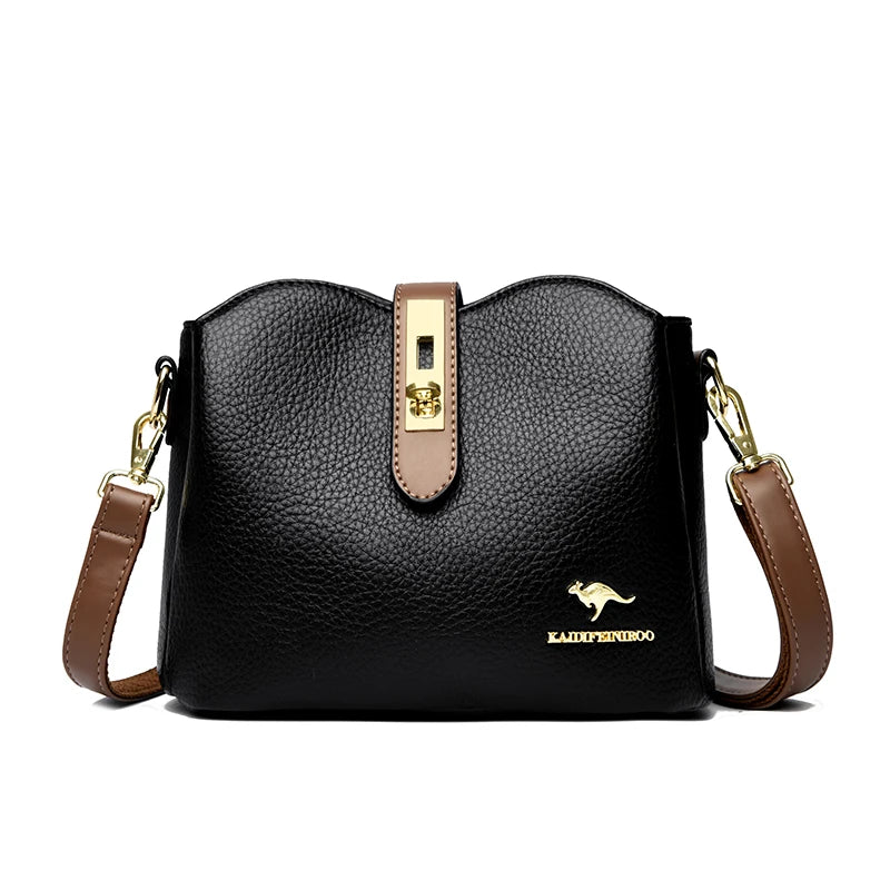 Women’s Soft Top-Handle Shoulder Bag | حقيبة نسائية بيد علوية