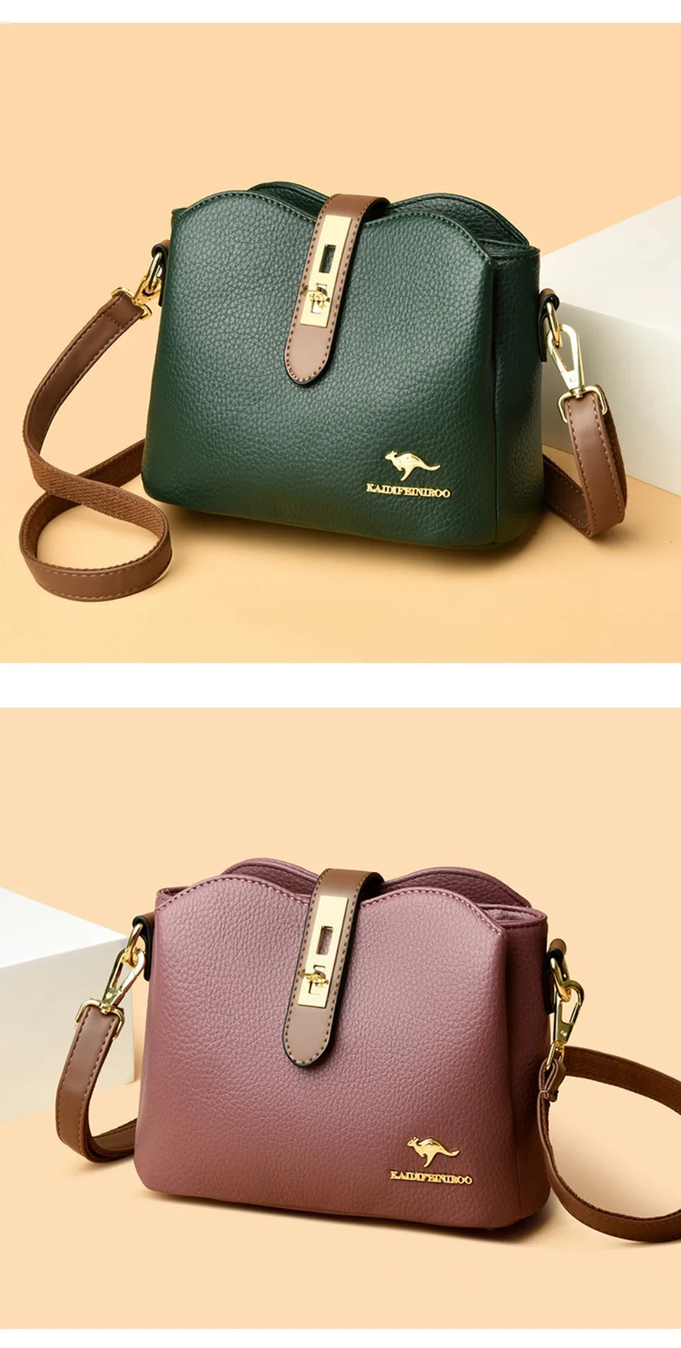 Women’s Soft Top-Handle Shoulder Bag | حقيبة نسائية بيد علوية