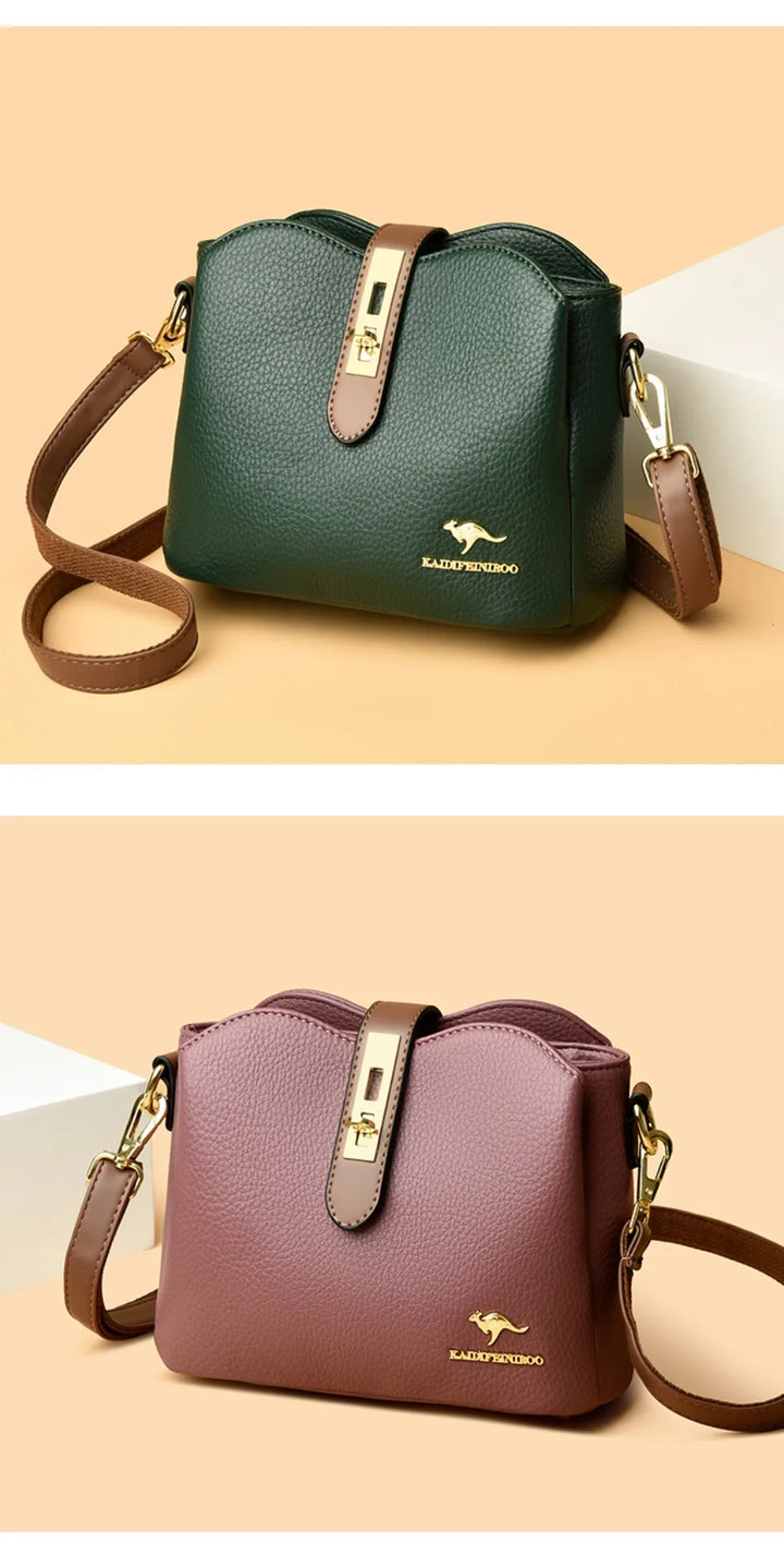 Women’s Soft Top-Handle Shoulder Bag | حقيبة نسائية بيد علوية