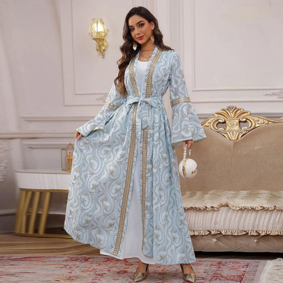 Women's Floral Kaftan Set