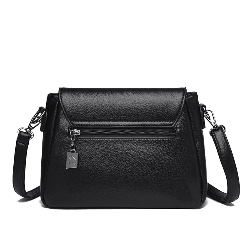 Women’s Soft PU Shoulder Crossbody Bag | حقيبة كتف نسائية ناعمة