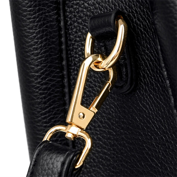 Women’s Three-Layer Shoulder Bag | Large Capacity Crossbody Tote