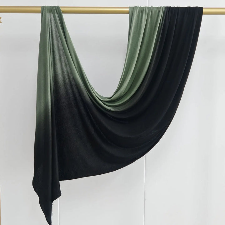 Women’s Ombré Jersey Hijab Scarf | Soft Everyday Drape