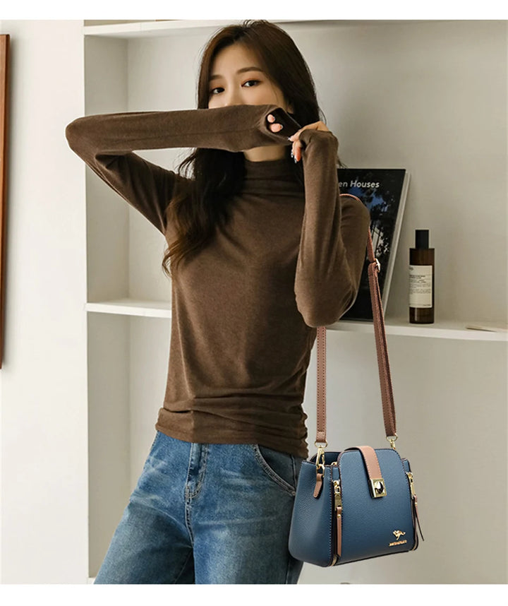 Women’s Luxury Bucket Crossbody Bag | حقيبة باكيت نسائية فاخرة