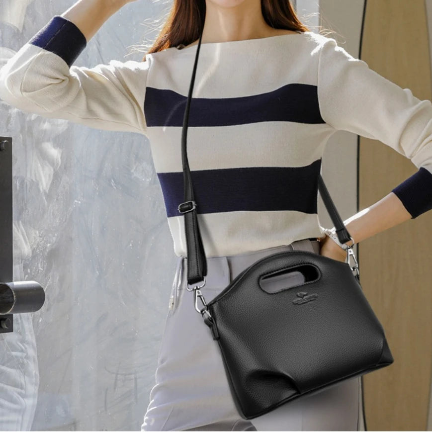 Women’s Small Soft Shoulder Tote | Elegant Casual Crossbody