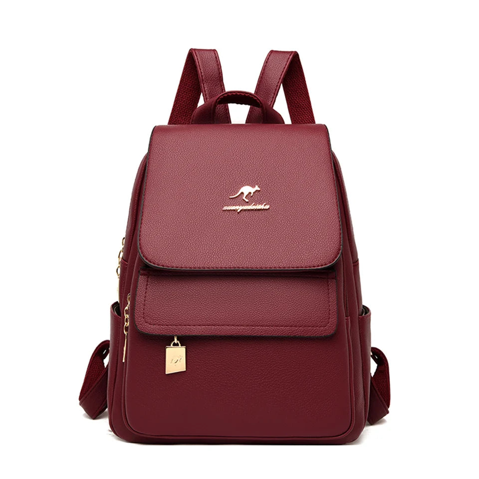 Women’s Large Capacity Backpack | حقيبة ظهر نسائية واسعة وعملية