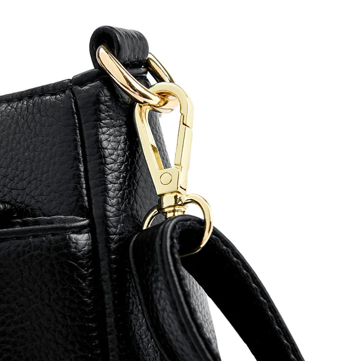 Women’s Solid Shoulder Crossbody Bag | حقيبة كتف نسائية عملية