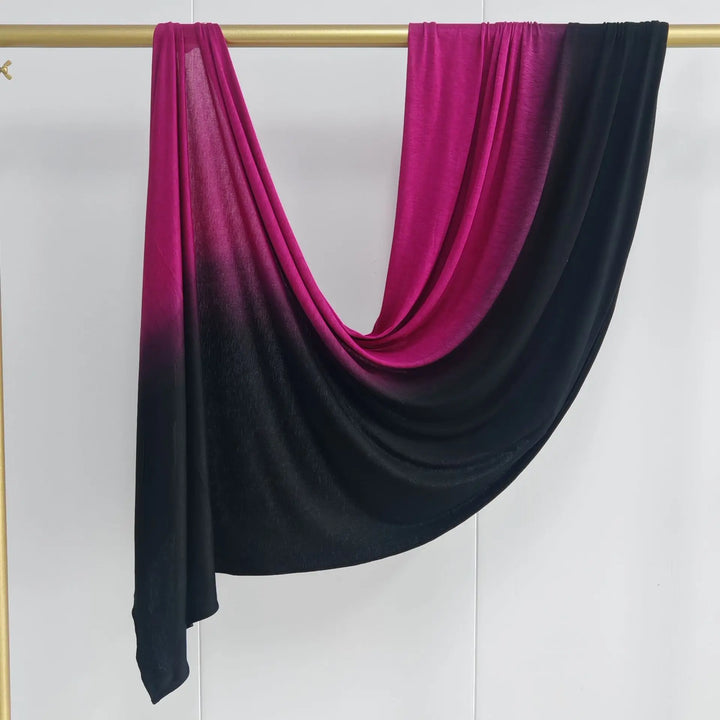 Women’s Gradient Jersey Hijab Scarf | Soft Everyday Drape