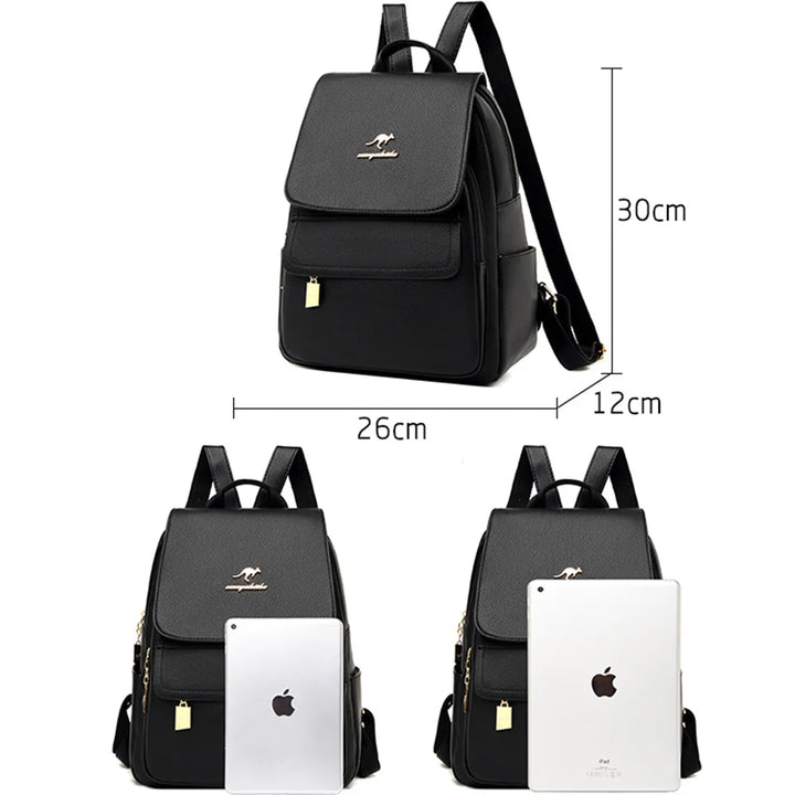 Women’s Large Capacity Backpack | حقيبة ظهر نسائية واسعة وعملية