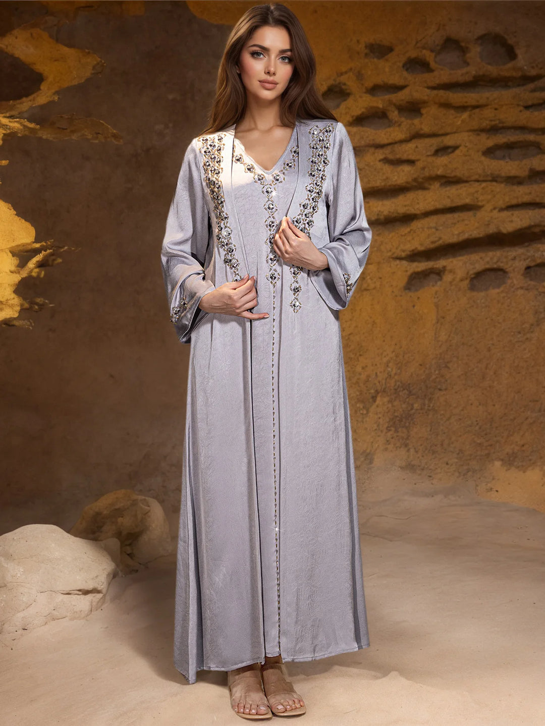 Women’s Embellished 2-Piece Set | Elegant Modest Occasion Wear