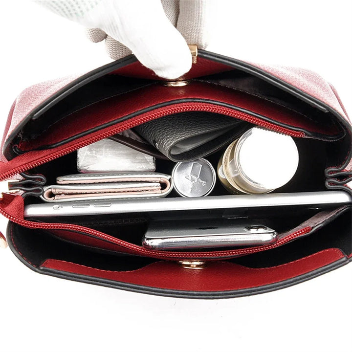 Women’s Multifunction Shoulder Bag | حقيبة كتف نسائية متعددة الاستخدام