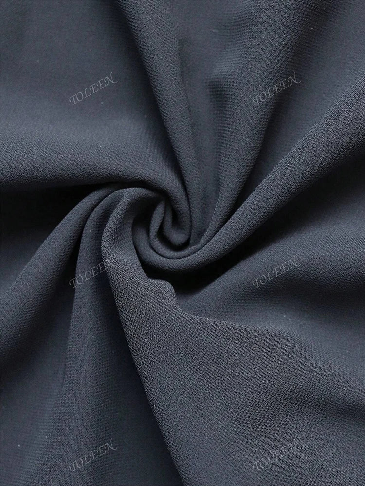 Women’s Dress | Elegant Pearl Embellished Formal Maxi Design