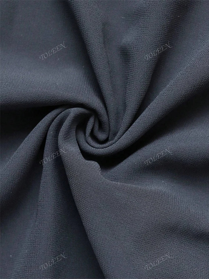 Women’s Dress | Elegant Pearl Embellished Formal Maxi Design
