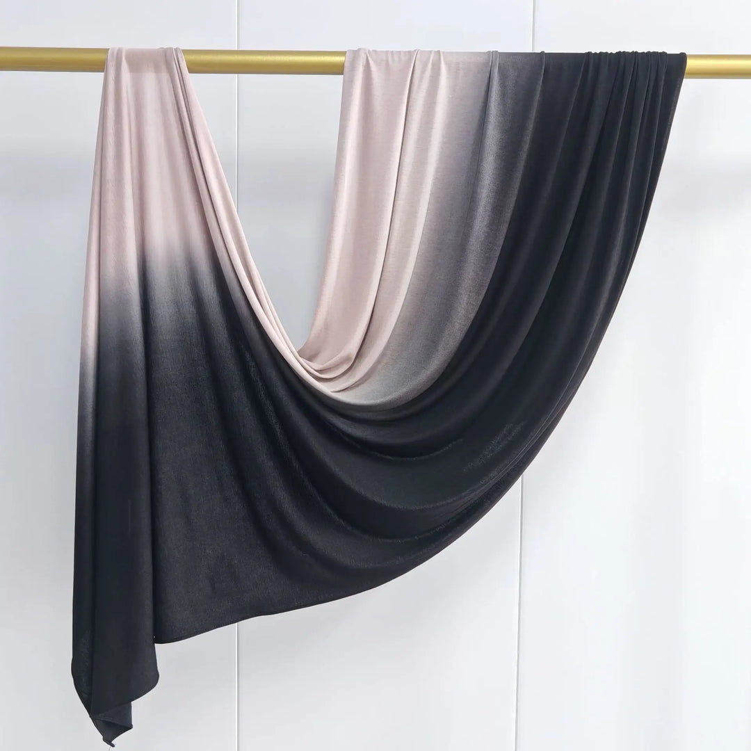 Women’s Ombré Jersey Hijab Scarf | Soft Everyday Drape