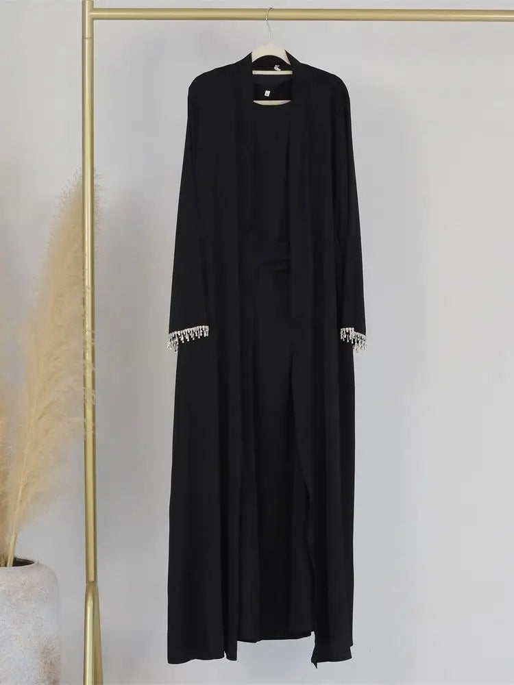 The Draped Kimono Abaya Set