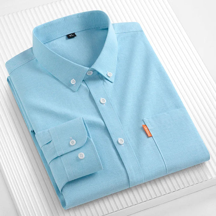 Men’s Solid Business Shirt | Smart Everyday Style
