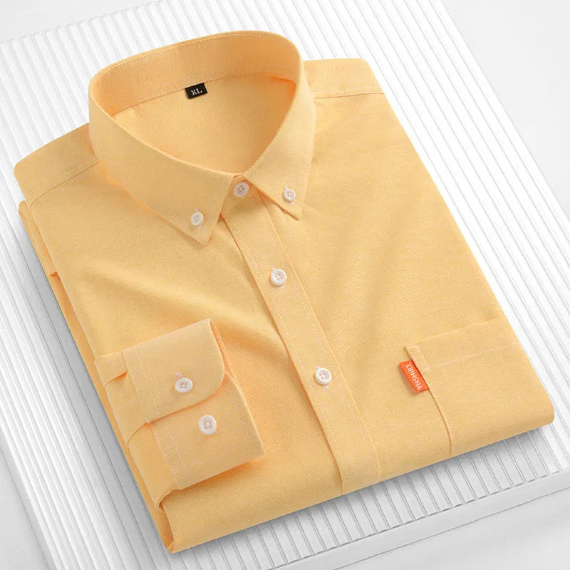 Men’s Solid Business Shirt | Smart Everyday Style