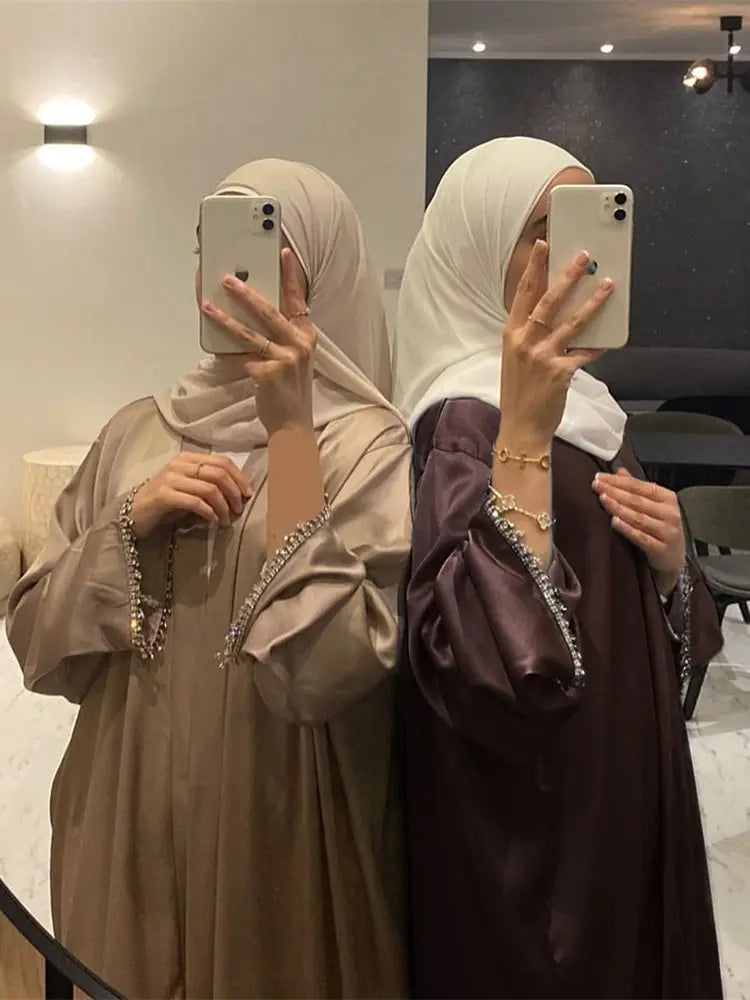 The Draped Kimono Abaya Set