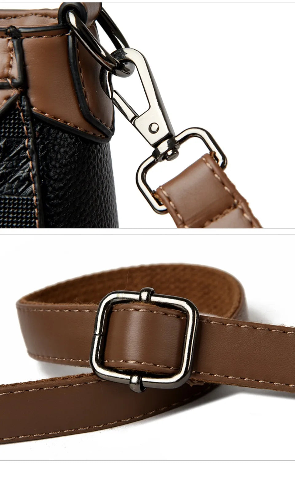 Women’s Plaid Shoulder Crossbody Bag | حقيبة نسائية بنقشة مربعات