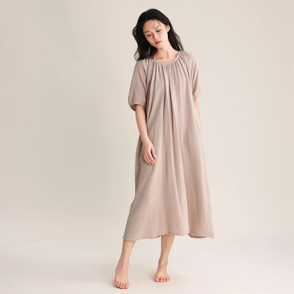 Women’s Cotton Summer Home Jalabiya | جلابية بيت نسائية قطنية صيفية