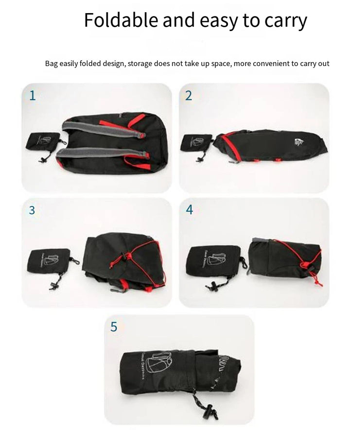 Men’s Lightweight Foldable Travel Backpack | حقيبة ظهر رجالية خفيفة قابلة للطي