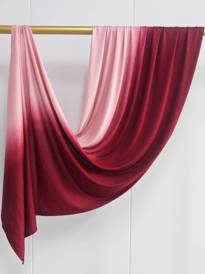 Women’s Ombré Jersey Hijab Scarf | Soft Everyday Drape