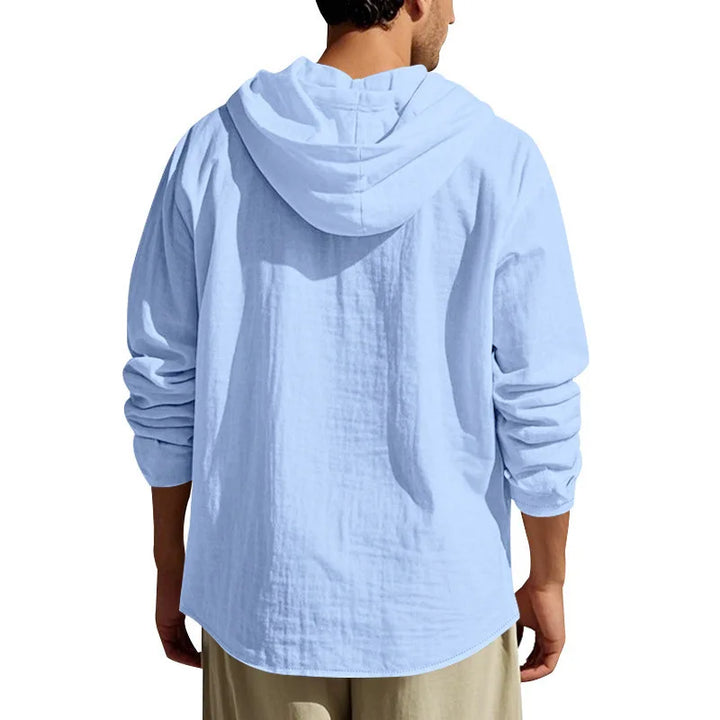 Men’s Linen Shirt & Pants Set | Breathable Relaxed Fit