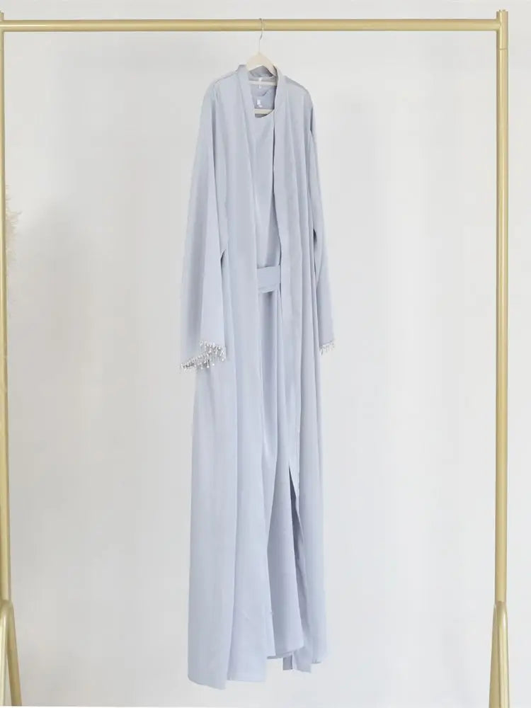 The Draped Kimono Abaya Set