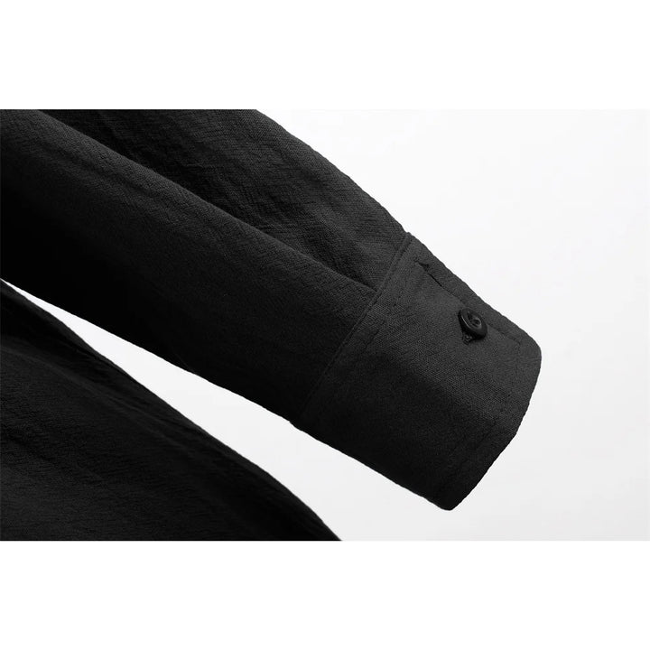 Men’s Cotton Linen Vintage Shirt | Relaxed Summer Style