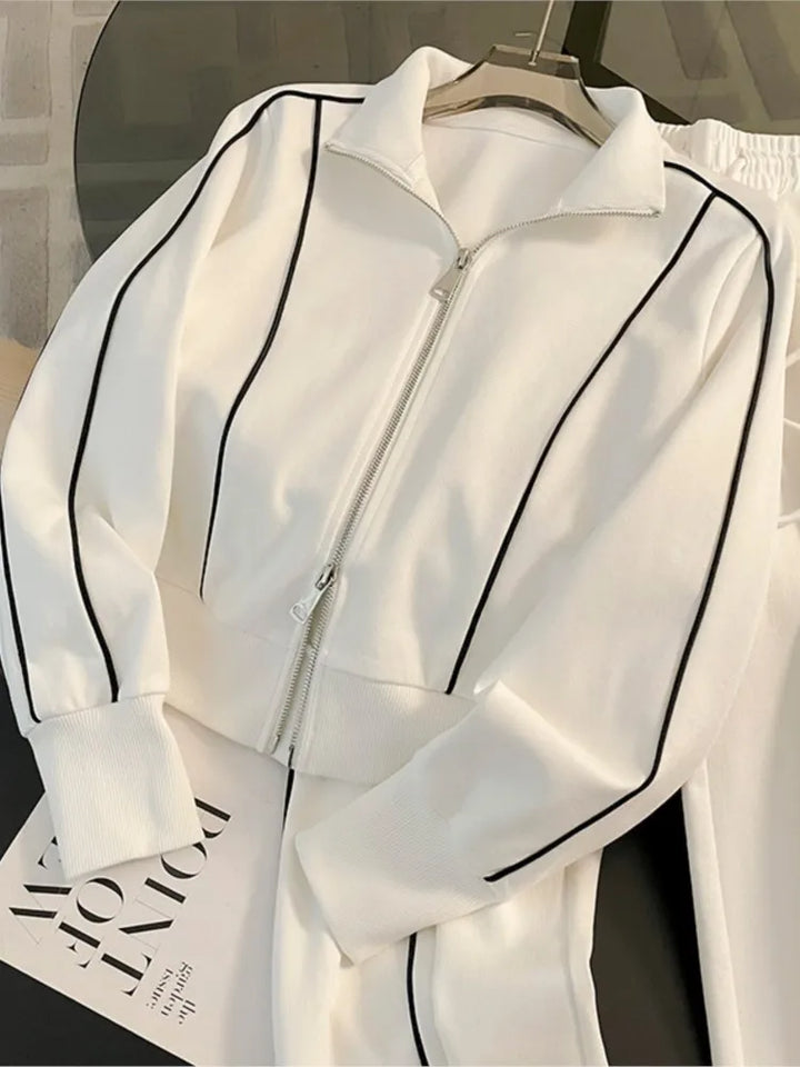Women’s Activewear 2-Piece Set | Zipper Jacket & Pants