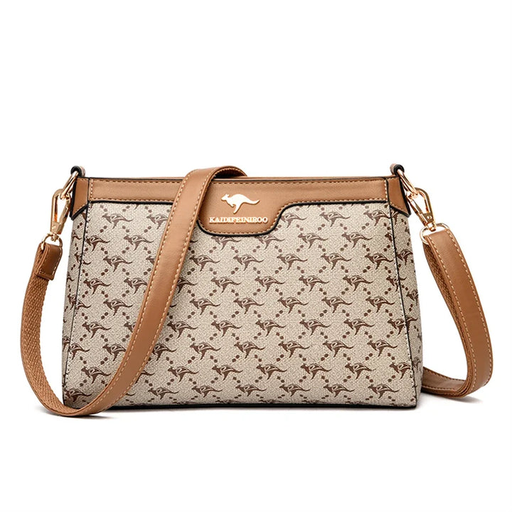 Women’s Printed Top-Handle Shoulder Bag | حقيبة نسائية مطبوعة بيد علوية