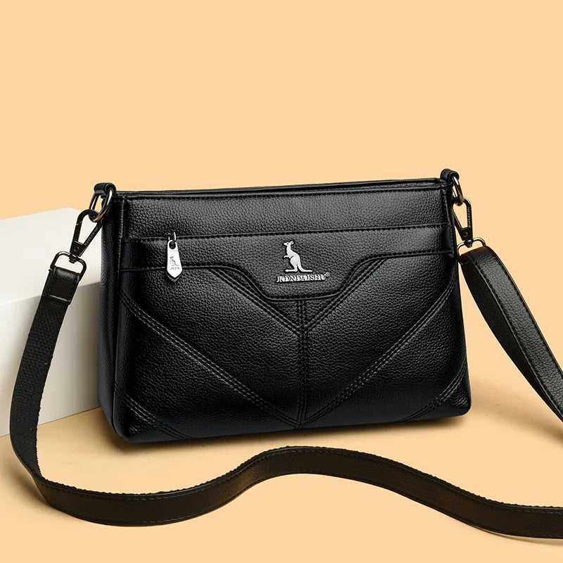 Women’s Classic Shoulder Crossbody Bag | حقيبة كتف نسائية كلاسيكية