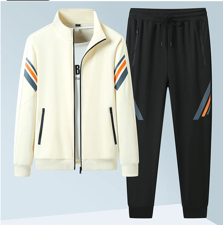 Men’s Casual Athletic Sweatsuit Set | Comfortable & Modern Style