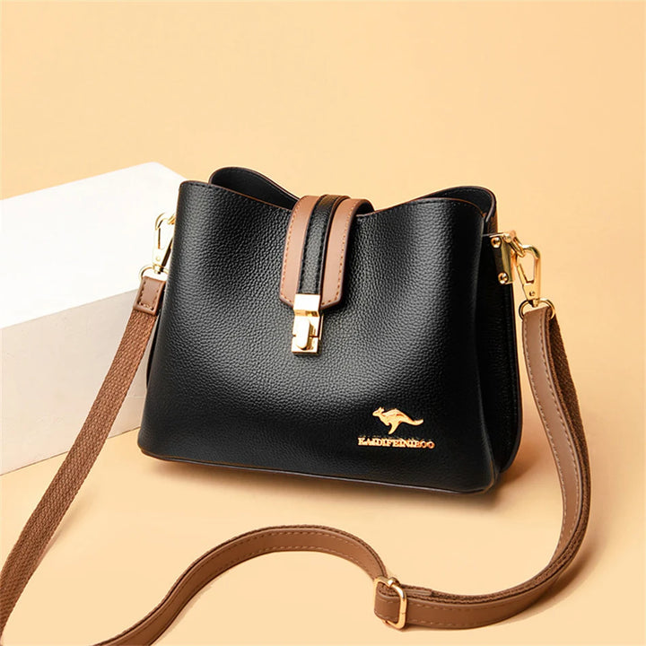 Women’s Three-Layer Small Tote Bag | حقيبة نسائية صغيرة بثلاث طبقات