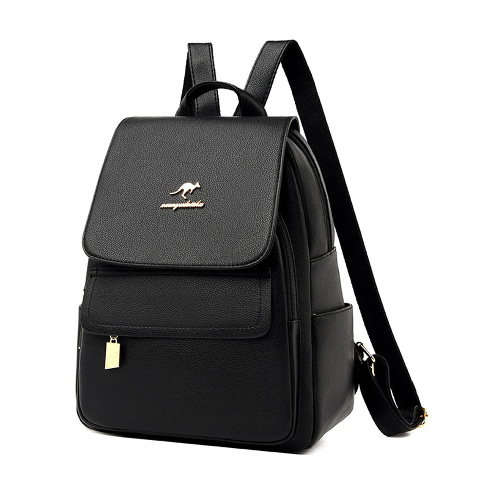 Women’s Large Capacity Backpack | حقيبة ظهر نسائية واسعة وعملية