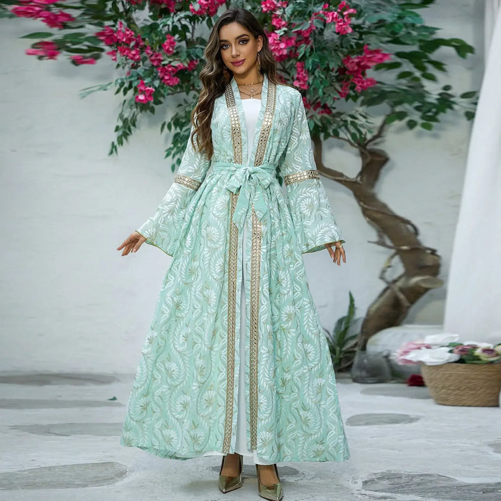 Women's Floral Kaftan Set
