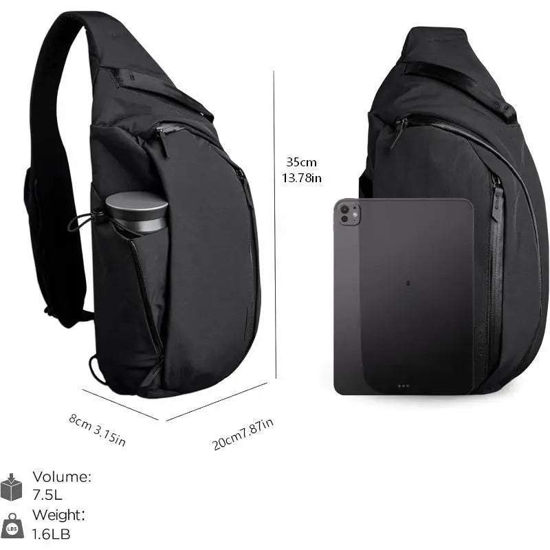 Men’s 7.5L Sling Chest Bag | حقيبة صدر رجالية 7.5 لتر