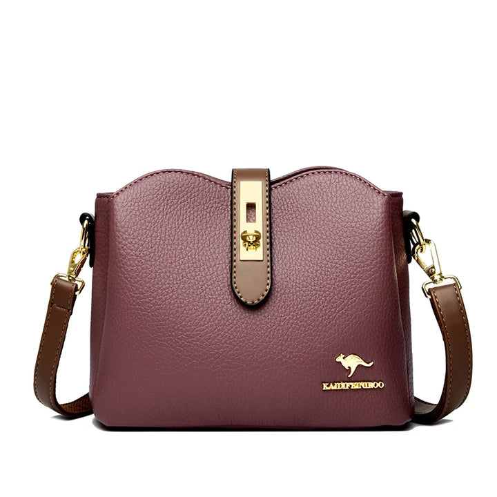 Women’s Soft Top-Handle Shoulder Bag | حقيبة نسائية بيد علوية