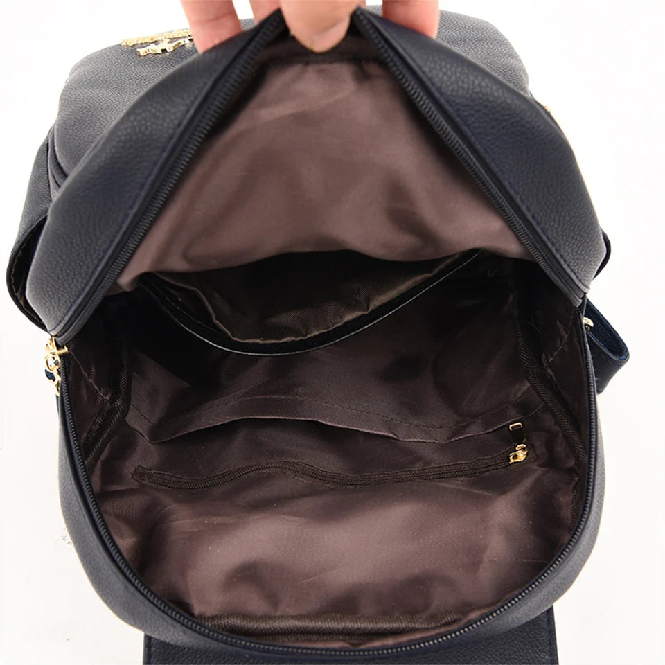 Women’s Large Capacity Backpack | حقيبة ظهر نسائية واسعة وعملية