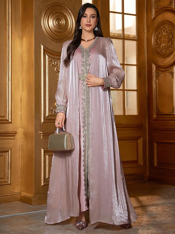 Women’s Dress | Floral Appliqué Elegant Occasion Design
