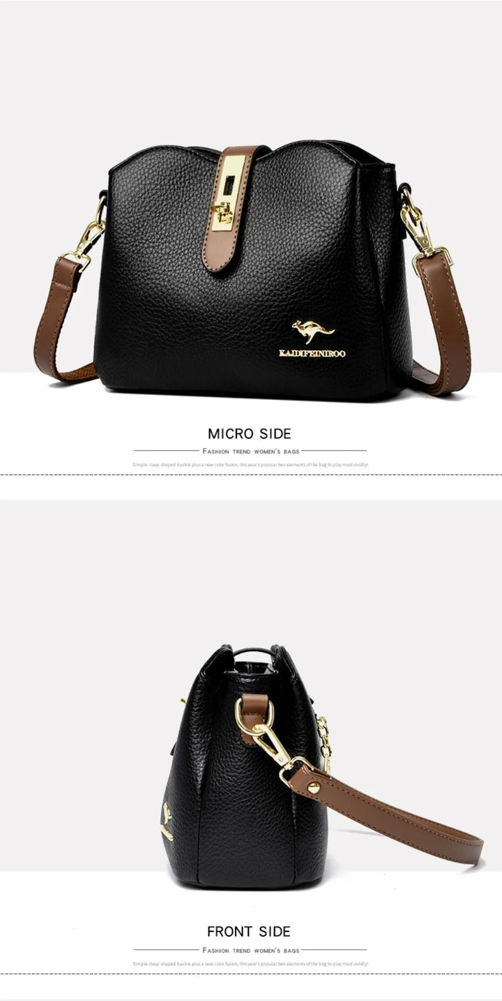 Women’s Soft Top-Handle Shoulder Bag | حقيبة نسائية بيد علوية